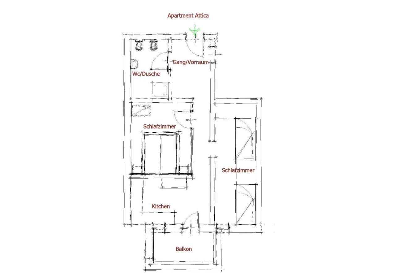 Haus Enzian Apartments Картич Екстериор снимка